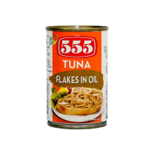 555 TUNA JR FLAKES IN OIL 130G