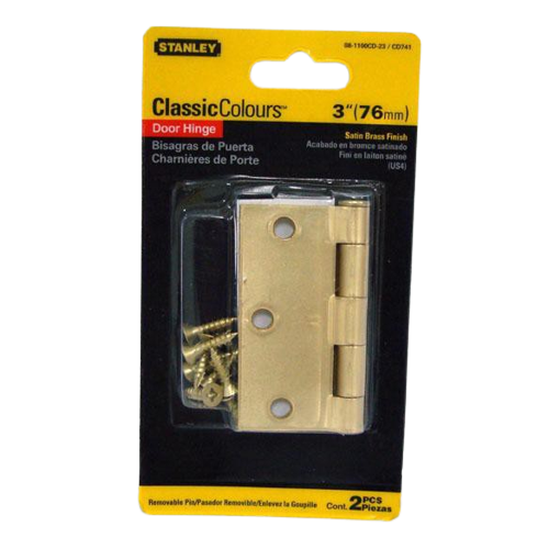 STANLEY DOOR HINGES 3X3