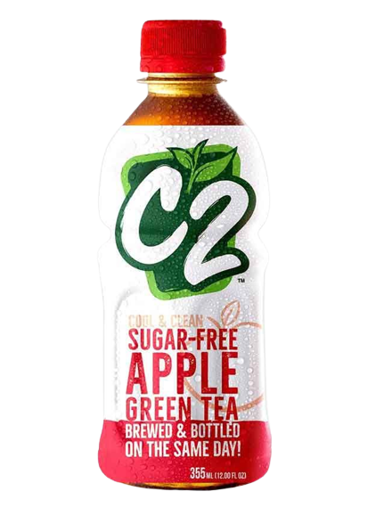 C2 TEA APPLE 355ML