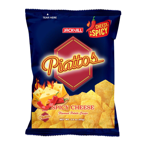 PIATTOS SPICY CHEESE 85G