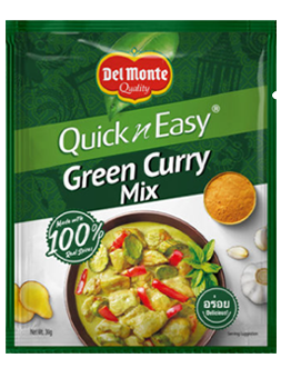 QUICK N EASY GREEN CURRY 30G.
