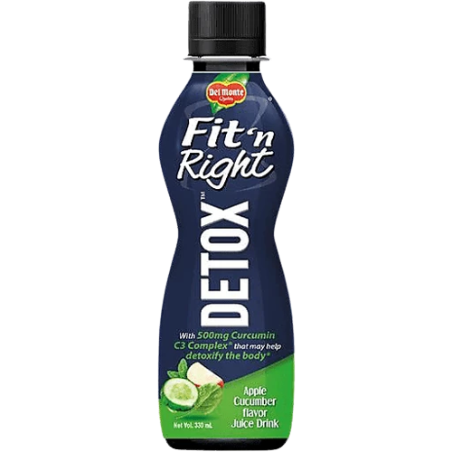 FIT N RIGHT DETOX APPLE CUCUMBER 330ML.