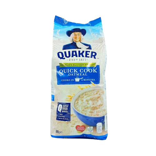 QUAKER QUICK COOK 800G.