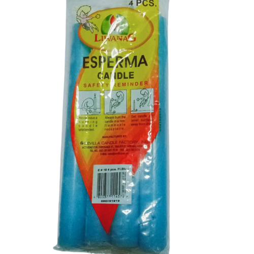 ESPERMA CANDLE BLUE #18