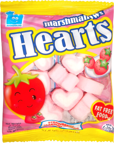 MARSHMALLOWS STRAW.15GX10'S