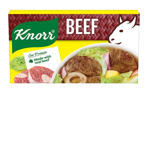 KNORR CUBES BEEF 60G 6'S