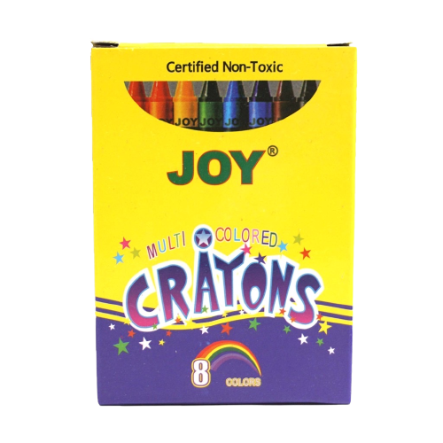 JOY CRAYONS 8 COLORS