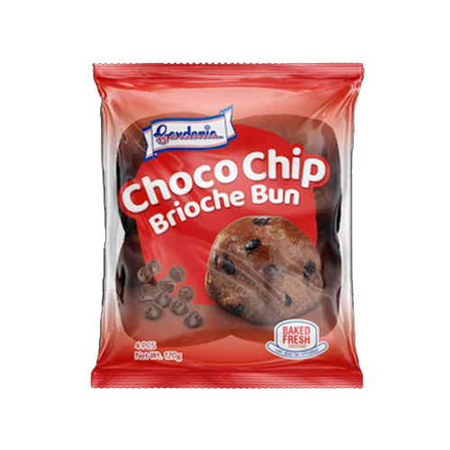 CHOCO CHIP BRIOCHE BUN 120G
