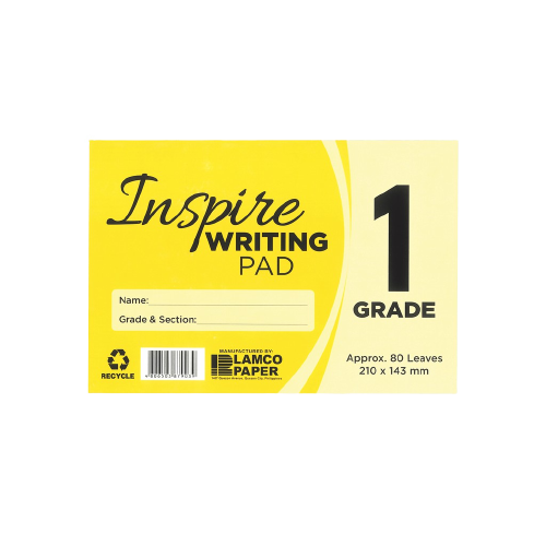 INSPIRE WRITING PAD GRADE 1