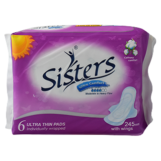 SISTERS VIOLET WW THIN 6'S