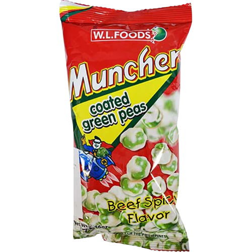 MUNCHER COATED GREEN PEAS 70G