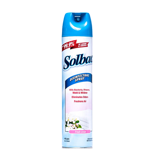 SOLBAC DSPRAY FL 400G+S.C WIPES