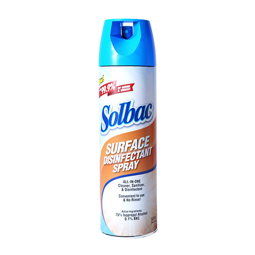 SOLBAC SURFACE DIST.SPRAY 500ML