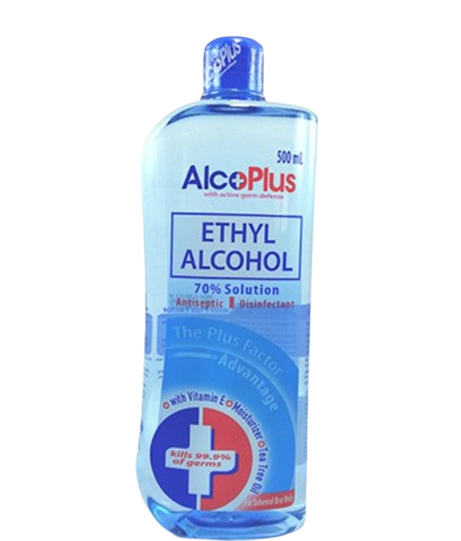 ALCOPLUS ETHYL ALC 70% 500ML