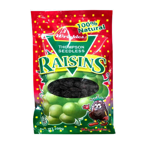 W RAISINS 200G