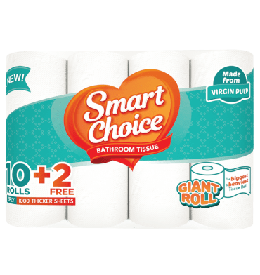 SMART CHOICE TISSUE 10+2