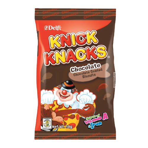 KNICK KNACKS CHOCO 50G