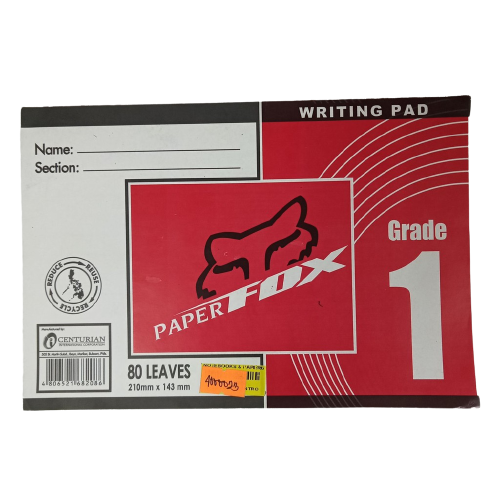 PAPER FOX GRADE 1