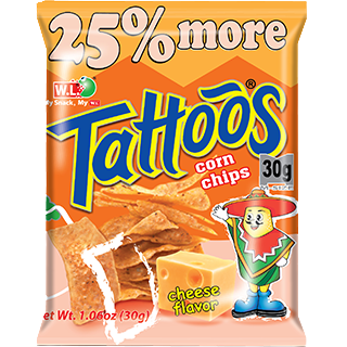 TATTOOS CC CHEESE 30GX2X20'S