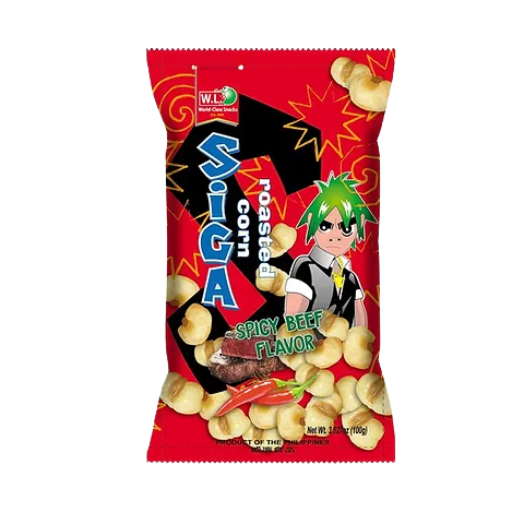SIGA CORN SPICY BEEF FLAVOR 100GX50