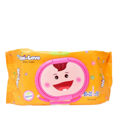 UNI-LOVE BABY POWDER BABY WIPES 80S+20