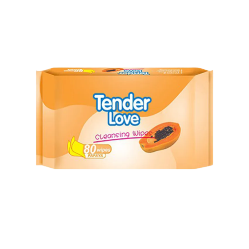 TENDER LOVE LADY PAPAYA WIPES PAPAYA 100S