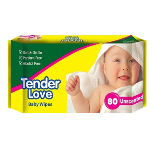 TENDER LOVE WIPES UNSCENTED MAGNIFIER 100S