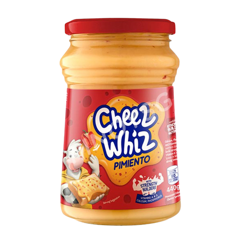 CHEEZ WHIZ PIMIENTO 440G