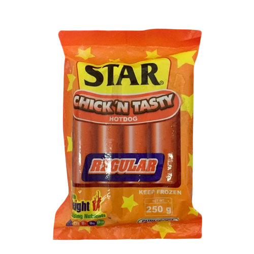 PUREFOODS STAR HD CHIC&TASTY REG.250G.