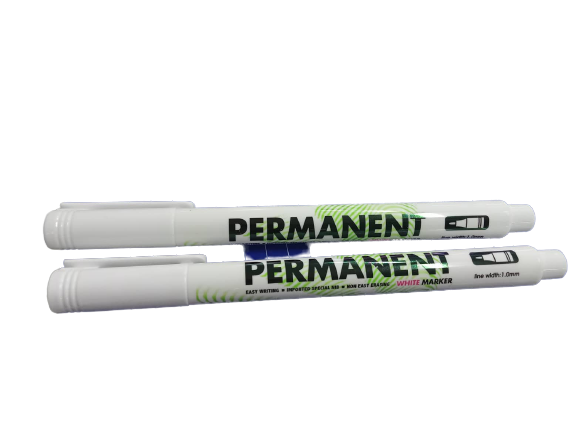 PERMANENT WHITE MARKER 1.0MM
