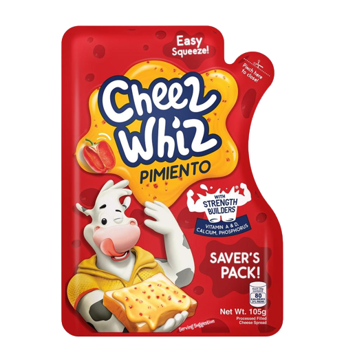 CHEEZ WHIZ PIMIENTO SUP 105G