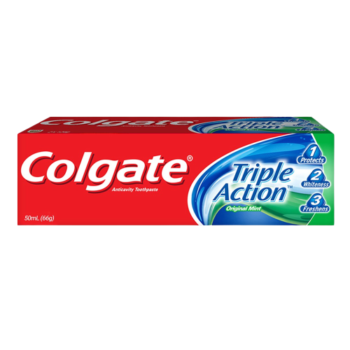 COLGATE TPSTE 3ACTION 50ML/66G