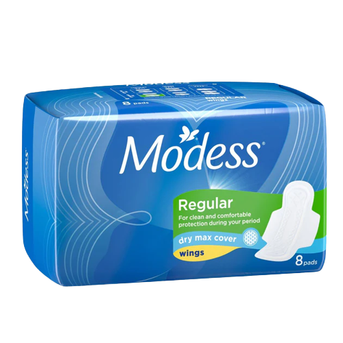 MODESS DRY MAX W/WINGS 8'S 79619925