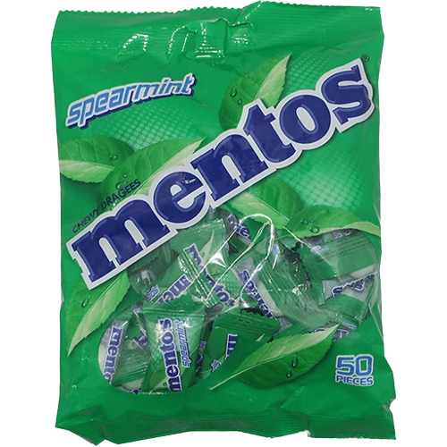 MENTOS SPEARMINT 50'S
